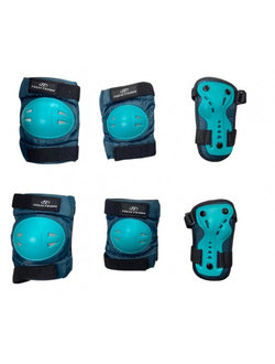 Комплект защиты Tech Team Safety line 500 бирюзовый