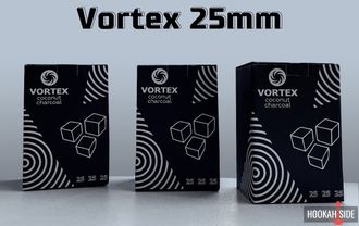 Уголь Vortex 25 мм 72 куб