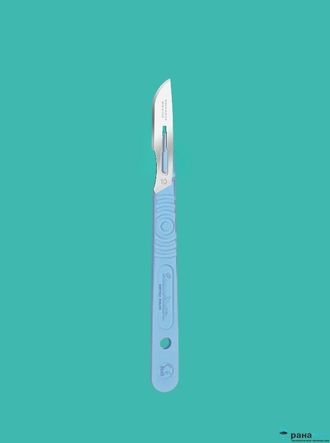 Скальпели Сванн-Мортон №10 (нержавеющая сталь)