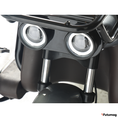 Электротрицикл Wanshida U1-X 60V 800Вт молочно-белый