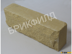 Кирпич полуторный ЕВРО "Дикий камень". Светло-желтый. Кирпичный завод Брик Филд