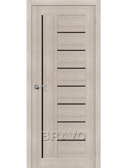 Межкомнатная дверь с эко шпоном Порта-29 BS Cappuccino Veralinga