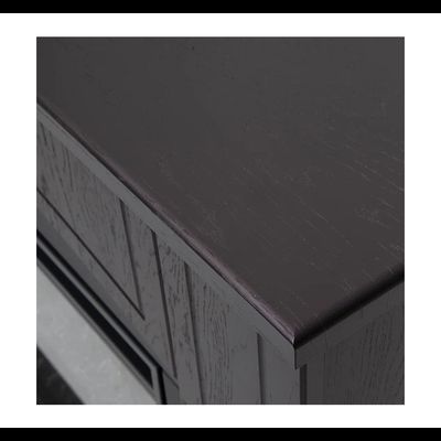 Линейный электрокамин Canberra DN с очагом Flash 36