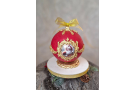 Торт "Новогодний шар"