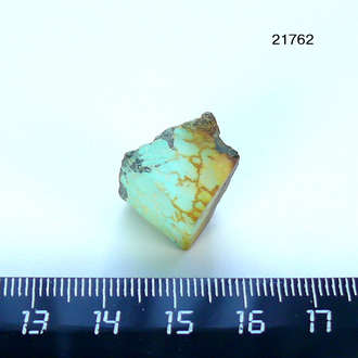 Бирюза натуральная (горбушка) Казахстан арт.21764: 4,8г - 26*18*7мм