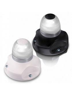Круговой огонь Hella Marine NaviLED 360 2LT 980 910-101 белый 360° 9-33В 2Вт видимость 2 мили в черном пластиковом корпусе для поверхностного монтажа