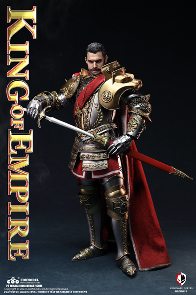 Король-скелет - Коллекционная ФИГУРКА 1/6 scale NIGHTMARE SERIES  STANDARD ALLOY VERSION KING OF EMPIRE (NS016) - COOMODEL