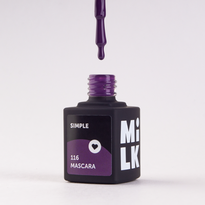 Гель-лак MiLK Simple 116 Mascara 9 мл