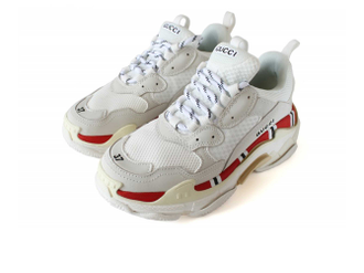 Gucci and store balenciaga shoes