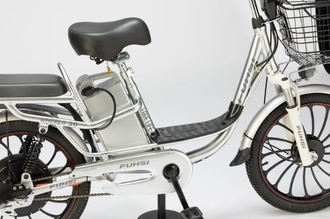 Электровелосипед TIMETRY D203 20" Серебристый