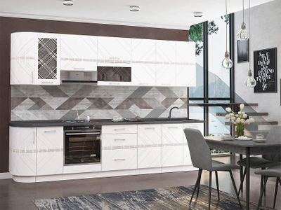 Кухонный гарнитур Бьянка размер 318 см