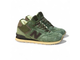 New Balance 574 Mid Dark Green с мехом