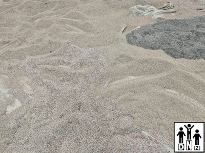 Набивка для боксёрского мешка - Резиновая крошка за упаковку ( 20 кг) DNN