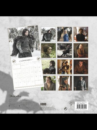 Game Of Thrones Official Календарь 2014