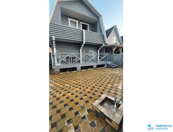 Двухэтажный дом из деревянного бруса №411 на первой линии в 20 метрах от пляжа