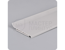 Плинтус Vilo Linela из ПВХ 401 Белый с мягким краем 16х80х2000 мм.