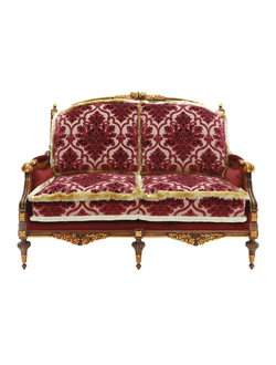 ДИВАН 2-Х МЕСТНЫЙ GIOVE ART. 9830D (L144*P88*H104) SEVENSEDIE