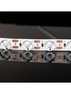 Светодиодная лента 3030 48LED/m White 24V IP33 Lens 160 Линзованная