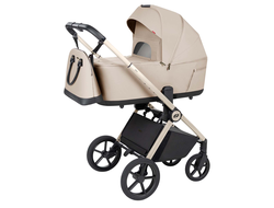 Коляска 3в1 Carrello Ultra F Polar Beige / Светло-Бежевый, рама Бежевая (Vega)