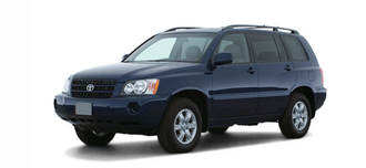 Автомобильные чехлы  Toyota Highlander с 2001-2007 г.в.