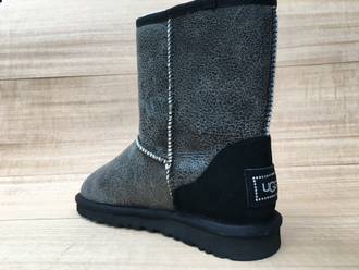 UGG Australia Черные с серым (36-40) Арт.004F