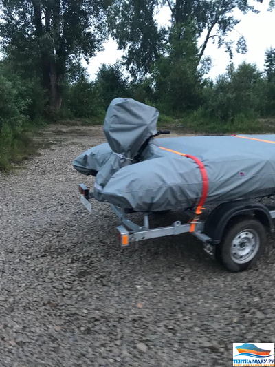 Тент на лодку Солар 420 Jet Tunel 2015 (Р)