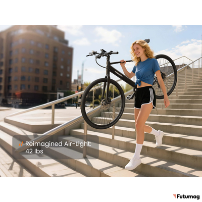 Электровелосипед PUCKIPUPPY Doberman черный