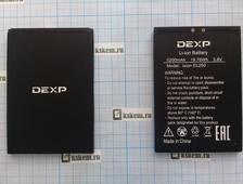 Аккумулятор (АКБ) для DEXP EL250