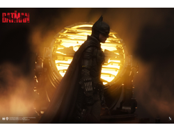 Бэтмен, Брюс Уэйн (Роберт Патинсон, "Бэтмен" 2022) - Коллекционная ФИГУРКА 1/6 Batman - Batman Collectible Figure Standard Edition (PT002-1S) - INART