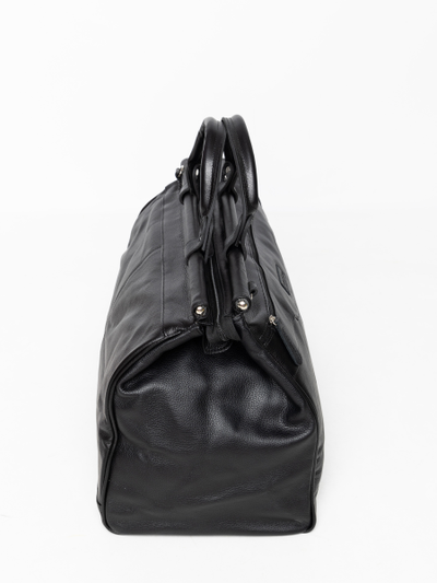 Кожаный саквояж Otranto black (арт. 4006-01)