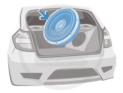 Установка сабвуфера