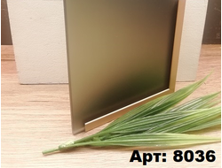 Зеркало сатин графит 4мм