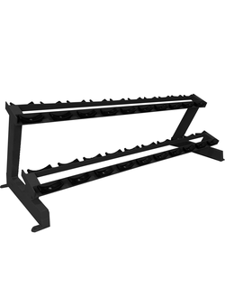 Стойка для гантелей (10 пар) BRONZE GYM PARTNER AL-402