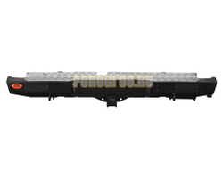 Задний силовой бампер серии Трофи на Nissan Navara III 2010-2015 (03.168.01)