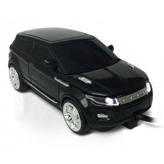 Мышка - машинка Range Rover USB черная