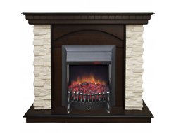 Elford AO/WT с электроочагом Fobos Lux Black RC