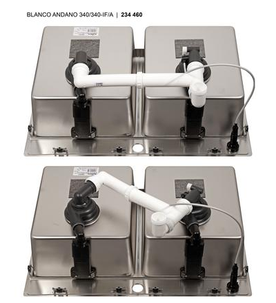 Мойка Blanco ANDANO 340/340-IF/A