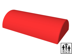 Мягкий модуль полуцилиндр 600x300x150