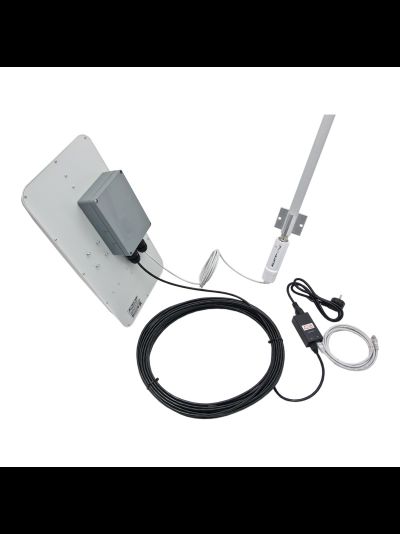 Уличная 3G/4G/LTE-интернет станция ASTRA MIMO POE BOX с раздачей WiFi до 1 га