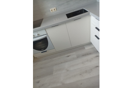 Кухня светло-серая 2