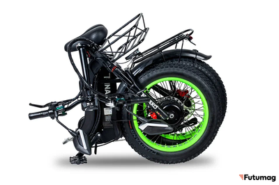 Электровелосипед Minako F11 Dual Салатовый