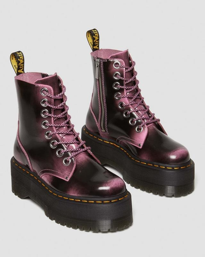 Ботинки Dr Martens Jadon Max Distressed Platforms Fondant Pink Arcadia