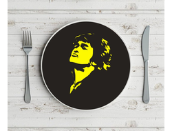 Тарелка "Кино, Виктор Цой" №38