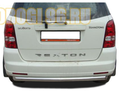 Защита заднего бампера d60 для Ssang yong Rexton (2007-2012)