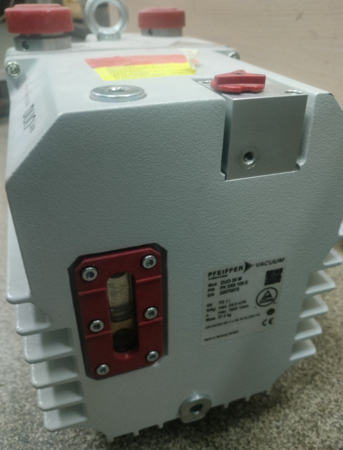 Сервисное обслуживание вакуумных насосов PFEIFFER DUO 20M