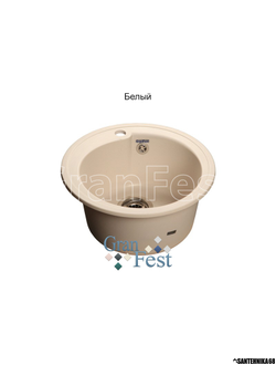 Мойка из искусственного камня Granfest RONDO GF-R450