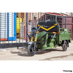 Грузовой электротрицикл Rutrike Дукат 1300 60V1000W зеленый
