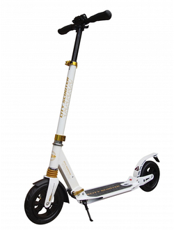 Городской самокат Sportsbaby City Scooter MS-116 белый