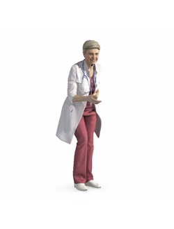 врачи Врач doctor bending over 268