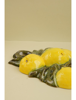 Веточка с яблоками (желтые)